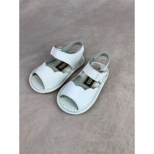 Vintage Lamour L’amour White Mary Janes Baby Shoes Size 1